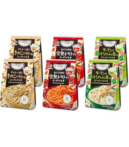 Amazon | クノール 【セット買い】味の素 スープDELI 3種 バラエティ